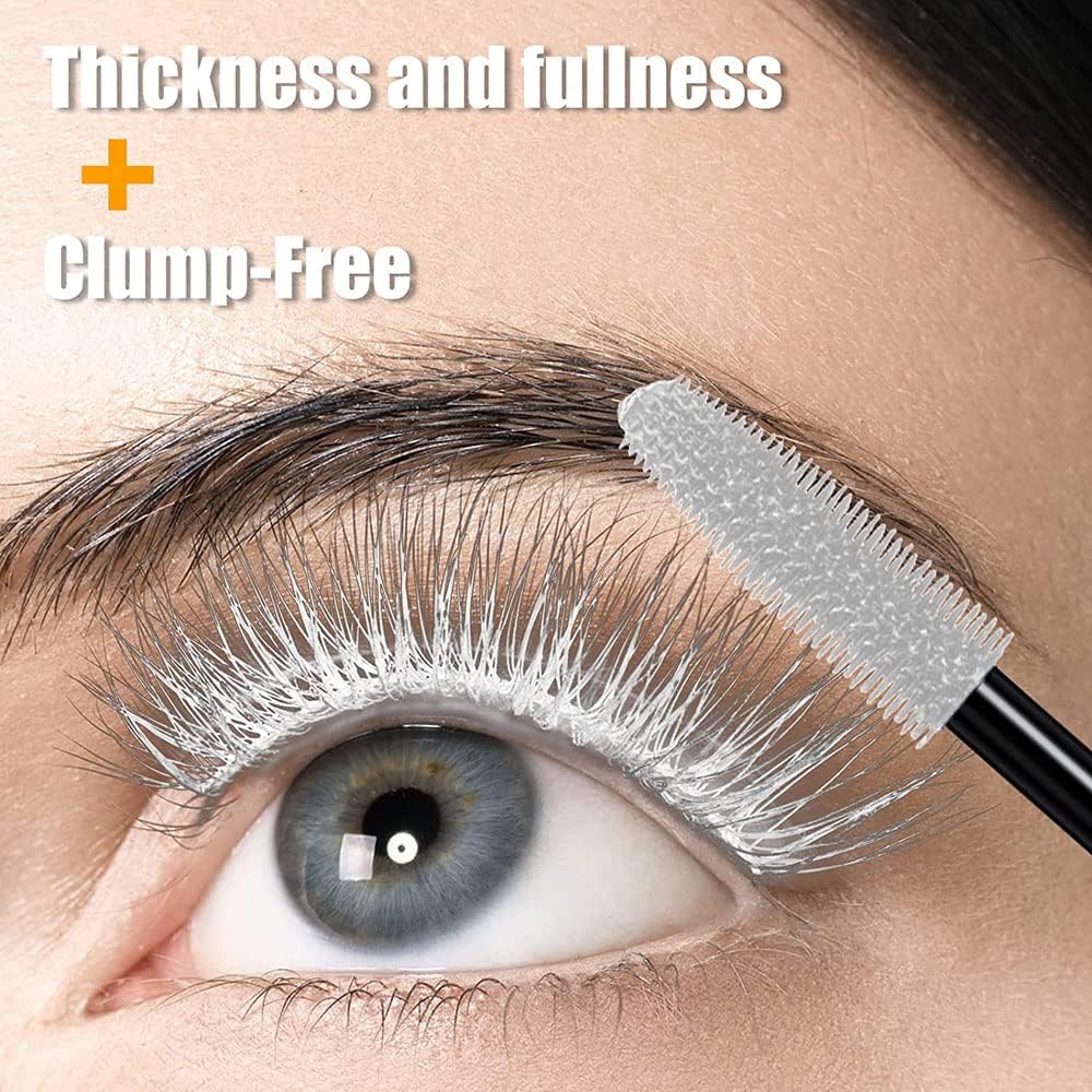 Colorful Mascara, Waterproof Long Lasting Thick Mascara/Rainbow Color 4D Silk Fiber Lash Charming Masacara (Pink)